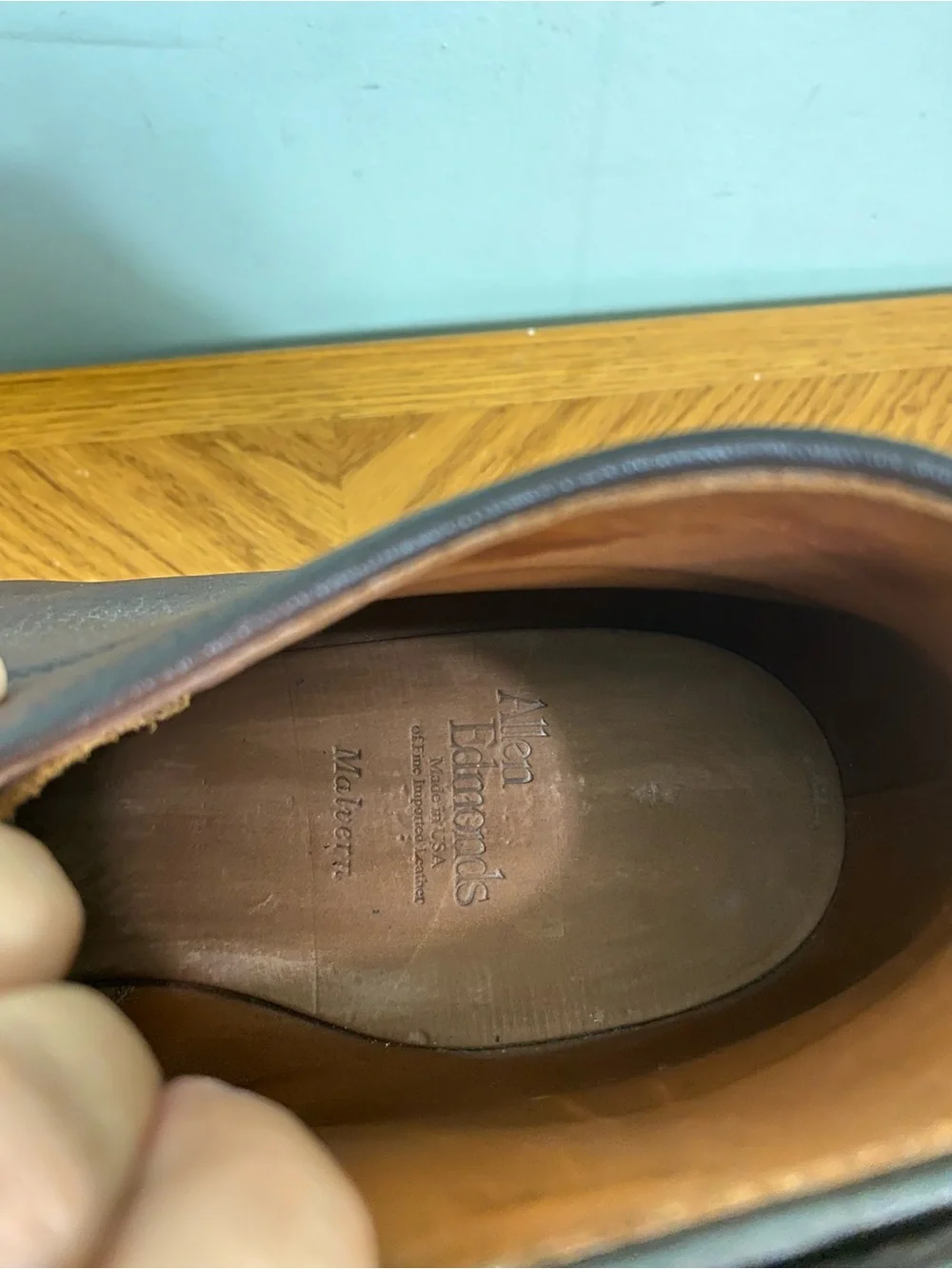 Allen Edmonds Malvern Chukka Boot Leather Size 10 Men’s